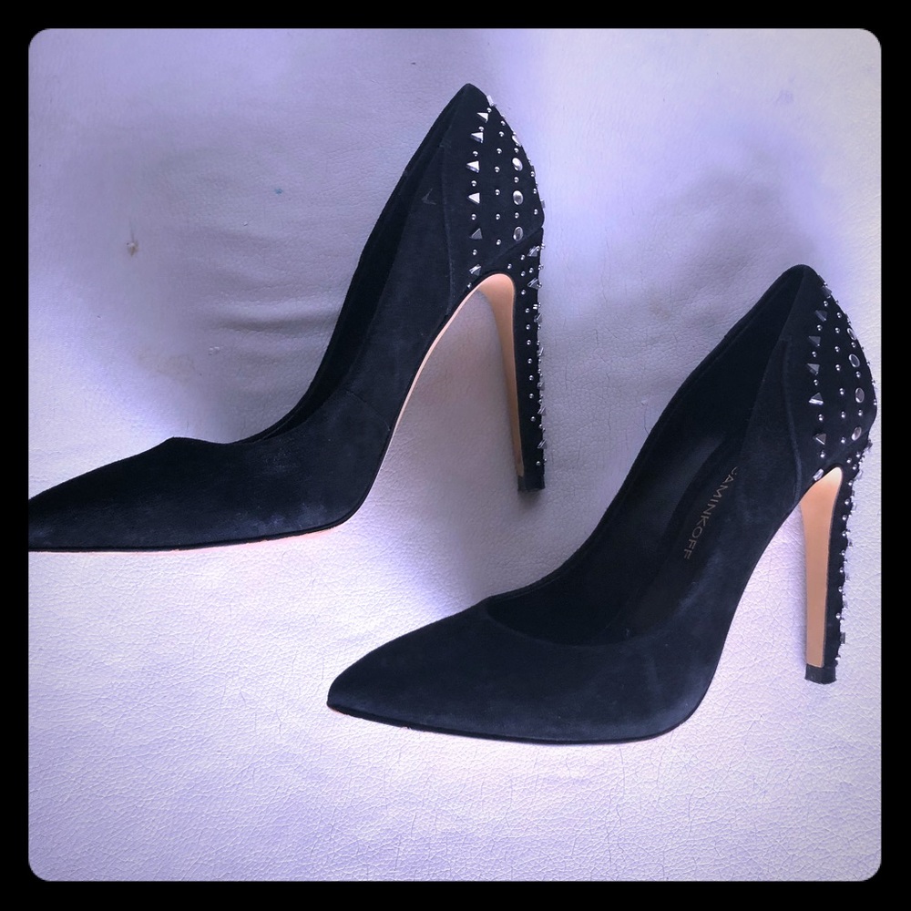 Rebecca Minkoff, studded Black pumps